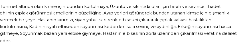 İhya'ya Göre Rüyada Çıplaklık Görmek