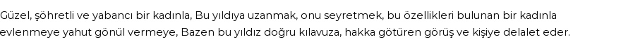 İhya'ya Göre Rüyada Çoban Yıldızı Görmek