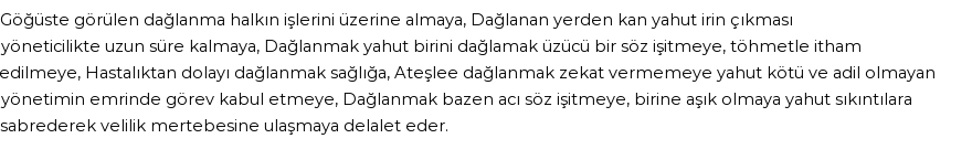 İhya'ya Göre Rüyada Dağlamak Görmek