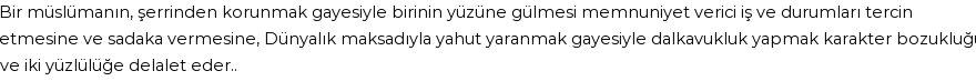 İhya'ya Göre Rüyada Dalkavuk Görmek