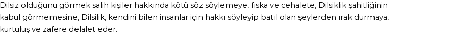 İhya'ya Göre Rüyada Dilsiz Görmek