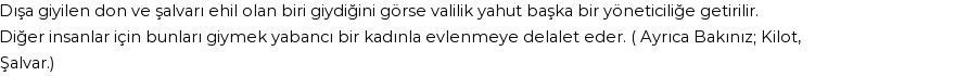 İhya'ya Göre Rüyada Don Görmek