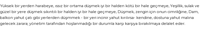 İhya'ya Göre Rüyada Düşmek Görmek