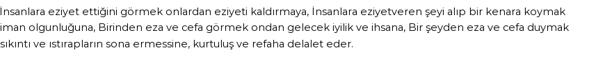 İhya'ya Göre Rüyada Eziyet Görmek