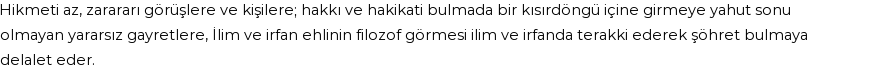 İhya'ya Göre Rüyada Filozof Görmek