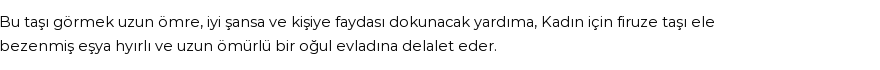 İhya'ya Göre Rüyada Firuze Görmek