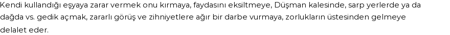 İhya'ya Göre Rüyada Gedik Görmek