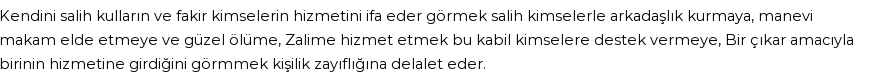 İhya'ya Göre Rüyada Hizmet Etmek Görmek