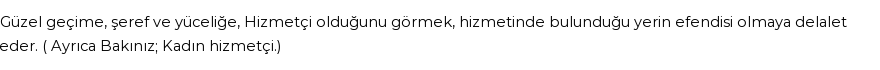 İhya'ya Göre Rüyada Hizmetçi Görmek