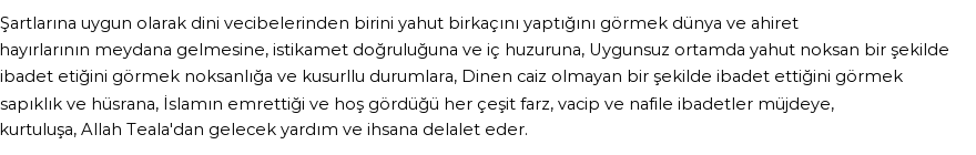 İhya'ya Göre Rüyada İbadet Görmek