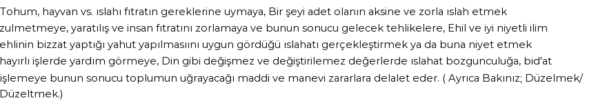 İhya'ya Göre Rüyada Islah Etmek Görmek