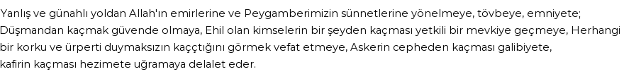 İhya'ya Göre Rüyada Kaçmak Görmek