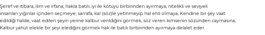 İhya'ya Göre Rüyada Kalbur Görmek