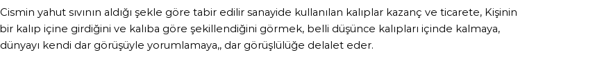 İhya'ya Göre Rüyada Kalıp Görmek