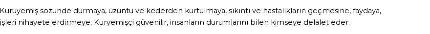 İhya'ya Göre Rüyada Kuruyemiş Görmek