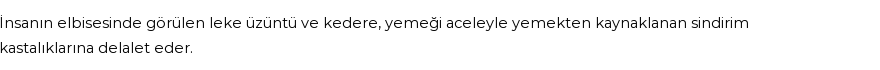 İhya'ya Göre Rüyada Leke Görmek