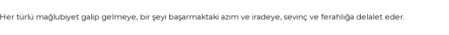 İhya'ya Göre Rüyada Mağlup Olmak Görmek