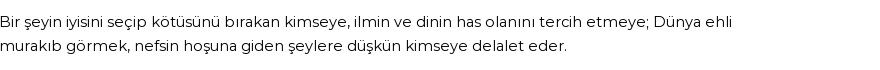 İhya'ya Göre Rüyada Murakıp Görmek