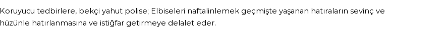 İhya'ya Göre Rüyada Naftalin Görmek