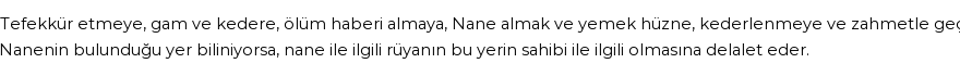 İhya'ya Göre Rüyada Nane Görmek