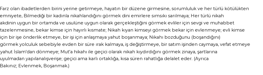 İhya'ya Göre Rüyada Nikah Görmek