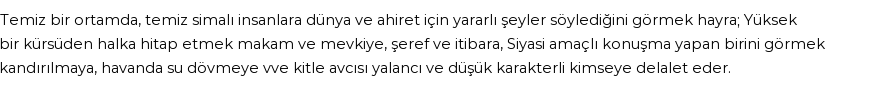 İhya'ya Göre Rüyada Nutur Görmek