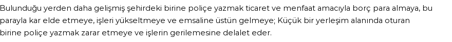 İhya'ya Göre Rüyada Poliçe Görmek
