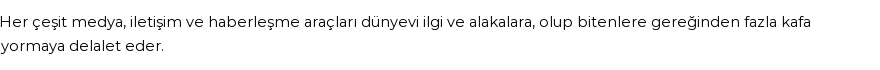 İhya'ya Göre Rüyada Radyo Görmek