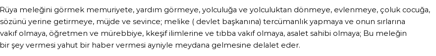 İhya'ya Göre Rüyada Rüya Meleği Görmek