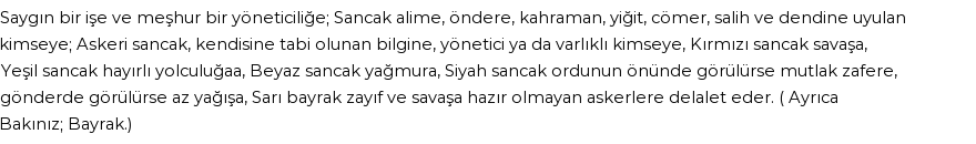 İhya'ya Göre Rüyada Sancak Görmek