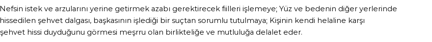 İhya'ya Göre Rüyada Şehvet Görmek