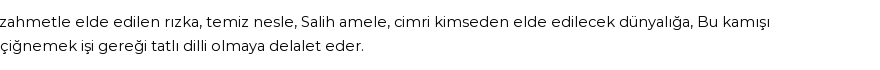 İhya'ya Göre Rüyada Şeker Kamışı Görmek