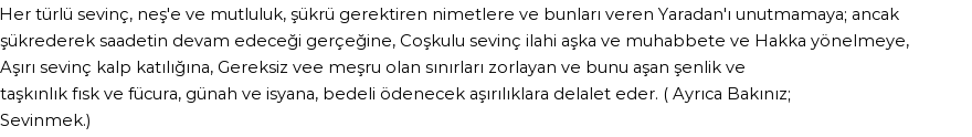 İhya'ya Göre Rüyada Sevinç Görmek