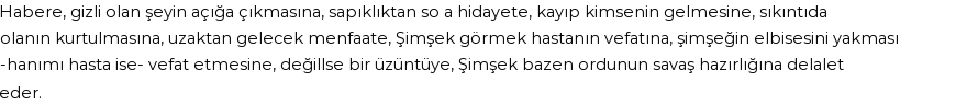 İhya'ya Göre Rüyada Şimşek Görmek