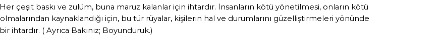 İhya'ya Göre Rüyada Tahakküm Görmek