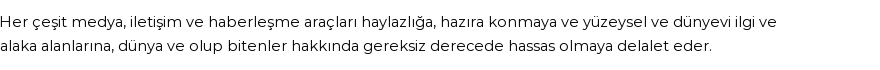 İhya'ya Göre Rüyada Televizyon Görmek
