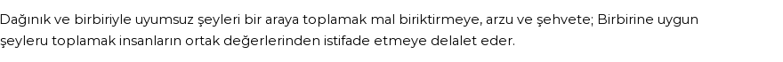 İhya'ya Göre Rüyada Toplamak Görmek