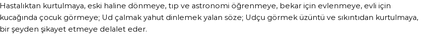 İhya'ya Göre Rüyada Ud Görmek