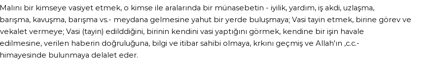 İhya'ya Göre Rüyada Vasiyet Görmek