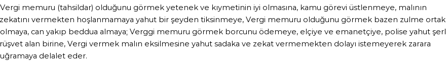 İhya'ya Göre Rüyada Vergi Görmek