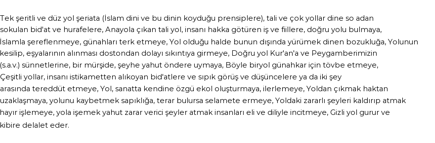 İhya'ya Göre Rüyada Yol Görmek