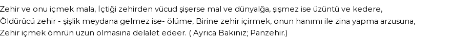 İhya'ya Göre Rüyada Zehir Görmek