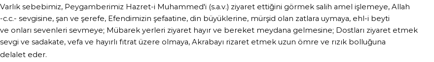 İhya'ya Göre Rüyada Ziyaret Görmek