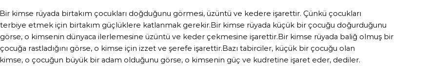 Molla Cami'ye Göre Rüyada Oğul Ve Kız Görmek