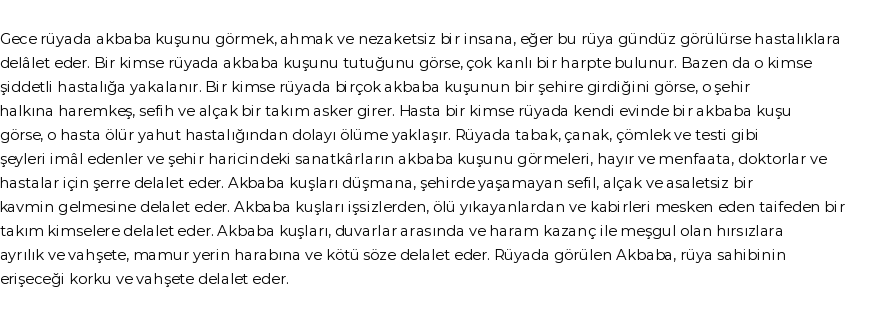 Nablusi'ye Göre Rüyada Akbaba Görmek