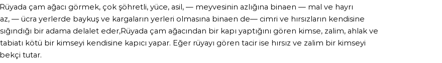 Nablusi'ye Göre Rüyada Çam Fıstığı Ağacı Görmek