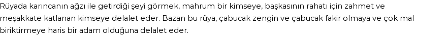 Nablusi'ye Göre Rüyada Karıncanın Ağzı İle Getirdiği Şey Görmek