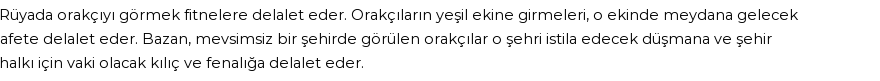 Nablusi'ye Göre Rüyada Orakçı Görmek