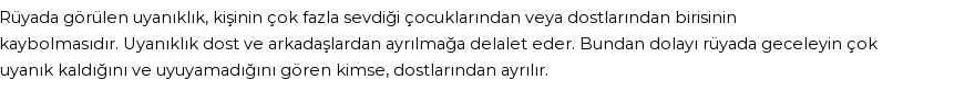 Nablusi'ye Göre Rüyada Uyanık Durmak Görmek