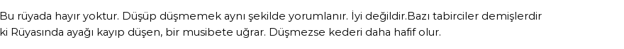 Seyyid Süleyman'a Göre Rüyada Ayak Kayması Görmek